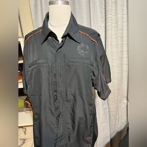 Harley Davidson Mens button shirt